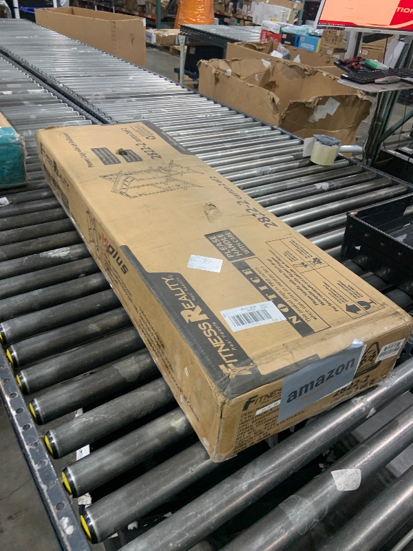 Photo 1 of ONLY BOX 2 OF 2--------------------------------------------------------------------------Fitness Reality XLT Squat Rack with LAT Pulldown, Landmine, Weight Horn Attachments , Barbell Holder