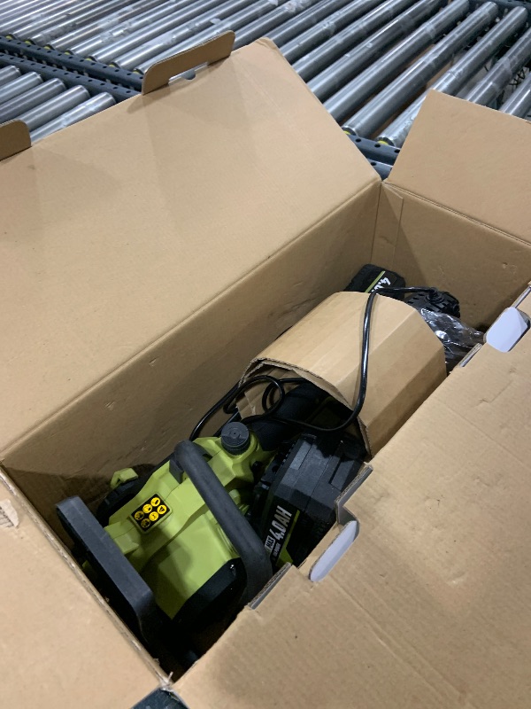 Photo 1 of SEYVUM Brushless 12 Inch Chainsaw Cordless, 20V Battery Chainsaw with 2 x 4.0Ah Batteries, 2 x Chains, Electric Chainsaws with Tool-free Chain Tension, Auto Oiling for Wood Cutting Trimming Branch