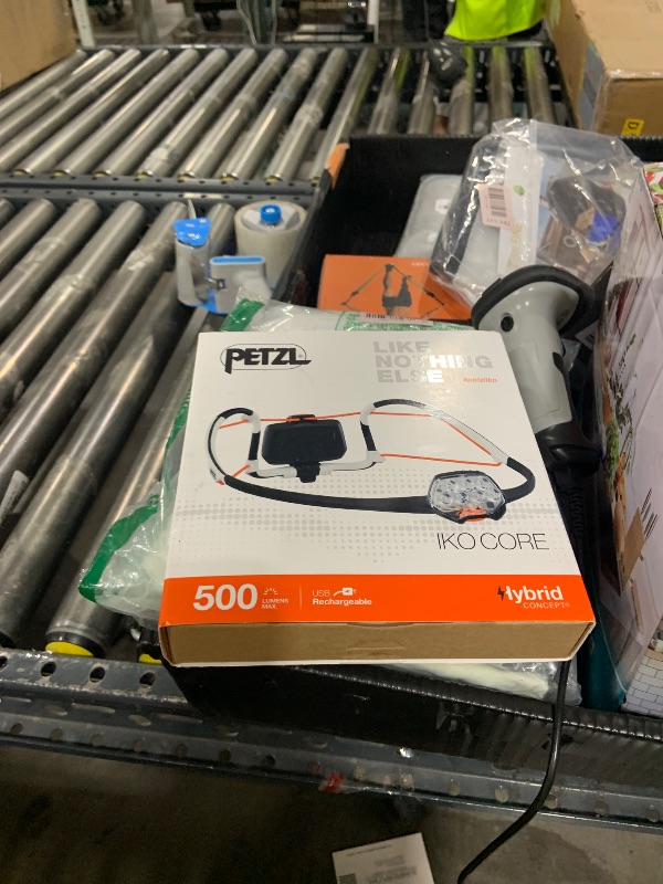 Photo 1 of PETZL, IKO CORE Rechargeable LED Headlamp with Lightweight Headband and 500 Lumens[a]