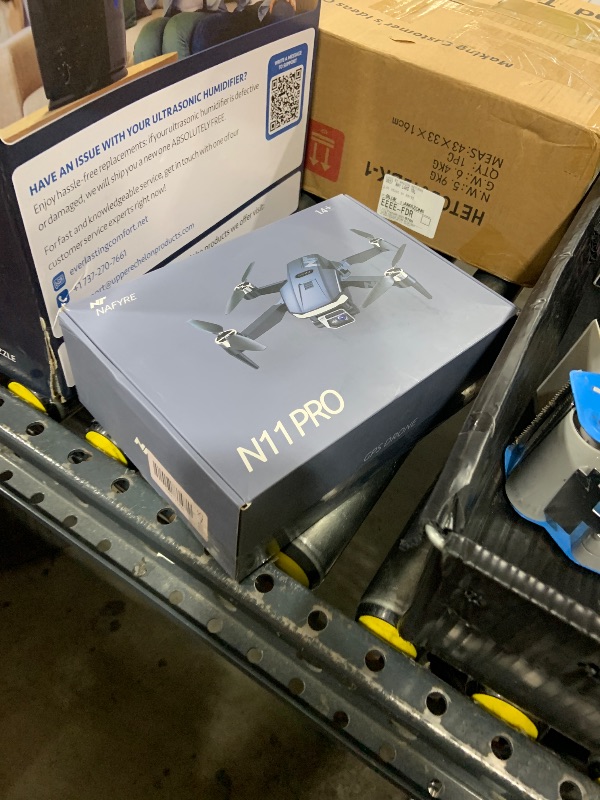 Photo 1 of N11 Pro 4K UHD Camera Drone for Adults GPS Assisted RC Quadcopter Offering 90 Min Long Flight Time, Auto Return Function, Follow Me Technology, Brushless Motor Stability, Extended Control Range, and 5G Transmission for New Flyers?