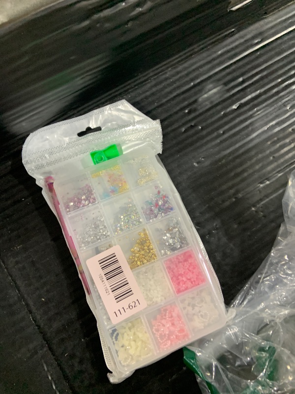 Photo 1 of 10000pcs Nail Charms and Gems:Pink Cute Bow Heart 3D Flower Charms for Junk Cases kit;Gold Chunky Butterfly Charms for Nails Design,nail jewels Diamond Rhinestones for Nails;Beads Pearls for Nails Art