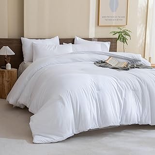 Photo 1 of QUEEN SIZED WHITE COMFORTER SET
