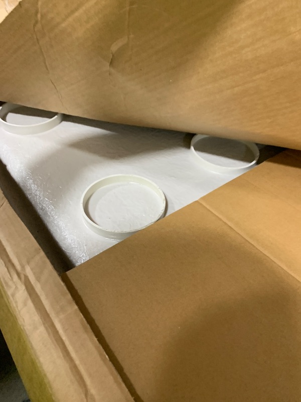 Photo 1 of DreamLine SlimLine 30 in. D x 60 in. W x 2 3/4 in. H Right Drain Single Threshold Shower Base in Biscuit, DLT-1130602-22