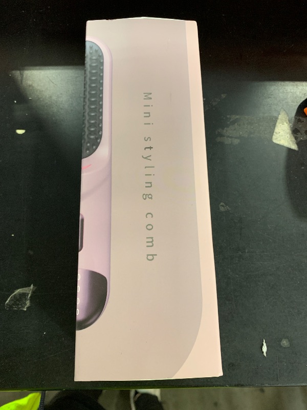 Photo 1 of 2025 New Upgraded Cordless Hair Straightener Brush 300 Million Negative Ionic Portable Hair Straightener Comb for Women with 4 Temps Fast Heating MCH Ceramic Coating Smooth Frizz - Free Hair
