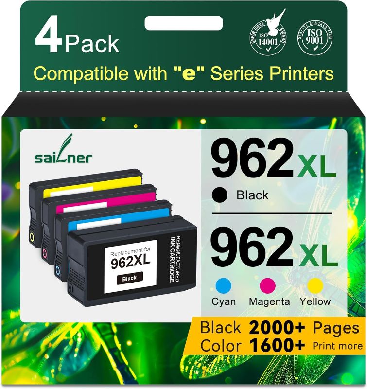 Photo 1 of 962XL Ink Cartridges for HP 962XL Ink Cartridges Combo Pack