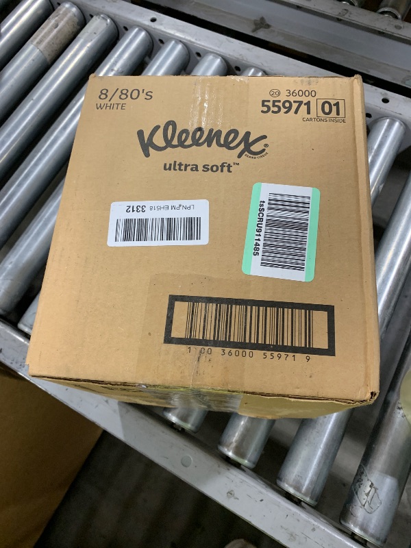 Photo 1 of Kleenex Ultra Soft Facial Tissues, 8 Cube Boxes, 80 Tissues per Box, 3-Ply, Packaging May Vary