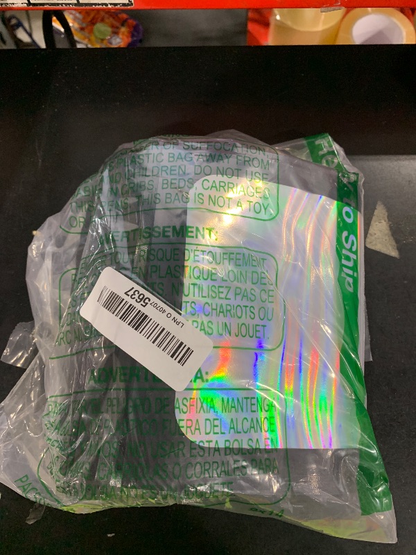 Photo 1 of JTIEO 50Pcs Smell Proof Bags Resealable Bags for Food Storage 6.3x9.4Inch Holographic Bags with Clear Window Foil Pouch Packaging Bag Self Sealing Bag for Party Favors, Lipgloss, Jewelry, Candy Black