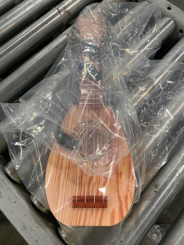 Photo 1 of YOLOPARK 17" Kids Toy Guitar for Girls Boys, Mini Toddler Ukulele Guitar with 4 Strings Keep Tones Can Play for 3, 4, 5, 6 7 Year Old Kids Musical Instruments Educational Toys for Beginner (Wood)