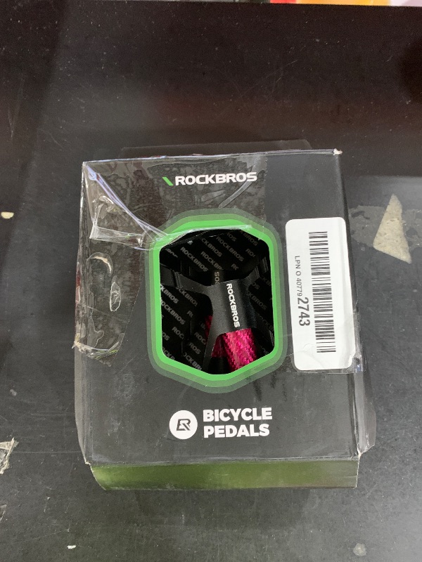 Photo 1 of ROCKBROS Mountain Bike Pedals MTB Pedals CNC Non-Slip Lightweight Aluminum Alloy Bicycle Pedals Sealed Bearings Bicycle Platform Pedals 9/16" BMX Road Bike Pedal