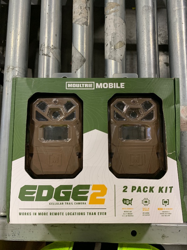 Photo 1 of Moultrie Edge 2 Cellular Trail Camera - Auto Connect Nationwide 4G LTE - On Demand 36MP Photo - 1080P Video with HD Audio - 100 Ft Detection Range - Low Glow Flash