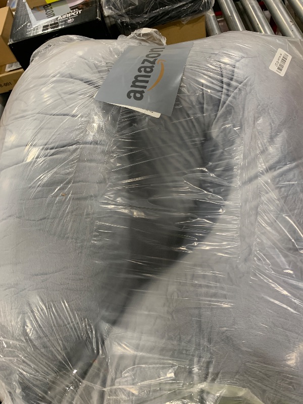 Photo 1 of MOON PARK Pregnancy Pillows for Sleeping - U Shaped Full Body Maternity Pillow with Removable Cover - Support for Back, Legs, Belly, HIPS - 57 Inch Pregnancy Pillow for Women - Grey