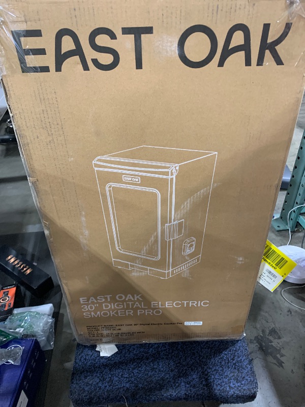 Photo 1 of EAST OAK 30" Electric Smoker for Outdoors | Built-in Meat Probe & Up to 6× Longer Smokes on a Single Load | Side Chip Loader for Uninterrupted Smoking | Bigger Batches with 725 sq in Cooking Area