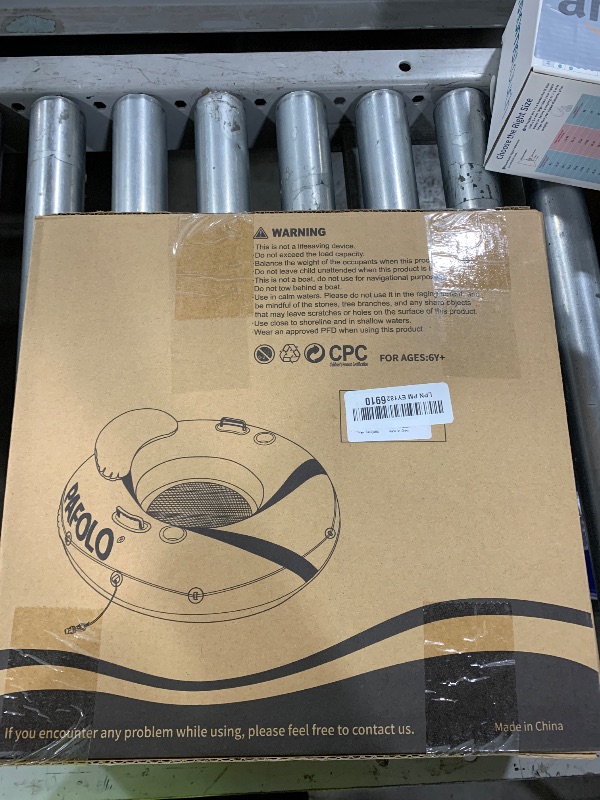 Photo 1 of River Tubes for Floating Heavy Duty, Pool Float Adult, 53" Inflatable Float Tube for Beach Lake Rafting, River Floats with Mesh Bottom