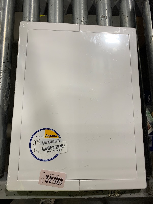 Photo 1 of 12" x 16" White Plastic Access Panel. Service Shaft Door Panel. Plumbing, Electricity, Heating, Alarm Wall Access Panel for Drywall. Bathroom Services Access Hole Cover. (12" x 16")