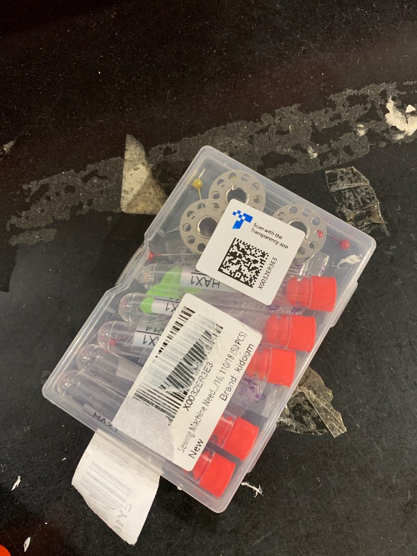 Photo 1 of Sewing Machine Needles, 50 PCS Universal Sewing Machine Needle, Compatible with Singer, Brother, Janome, Varmax, Sizes HAX1 65/9, 75/11, 90/14, 100/16, 110/18 (50 PCS)