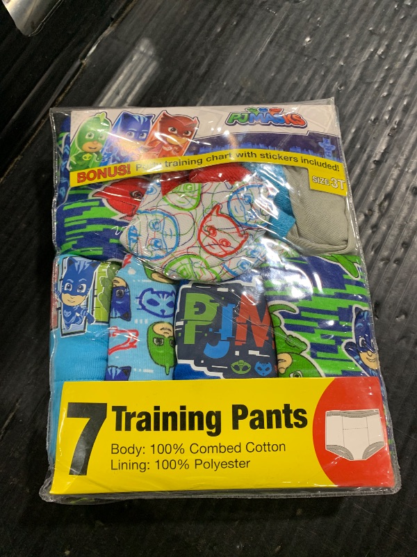 Photo 1 of 3pk, 7pk or 10pk Potty Training Pants with Success Tracking Chart Including Stickers in sizes 2T, 3T, and 4T