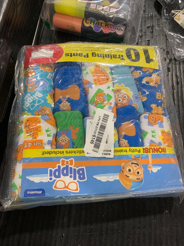 Photo 1 of Blippi baby-boys Blippi Toddler Boy Potty Training Pant Multipacks, Blippi Tb 10pk, 4T