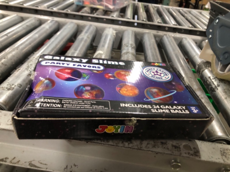 Photo 1 of JOYIN Slime Party Favors, 24 Pack Galaxy Slime Ball - Stretchy, Non-Sticky, Mess-Free, Stress Relief, and Safe - Toys for Girls and Boys - Classroom Reward, Party Supplies