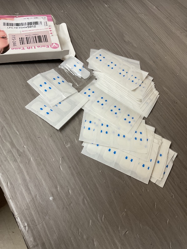 Photo 1 of Face Tape Lifting Invisible, Face Lift Tape 152Pcs, Neck Facelift Strips Invisible Use Before Makeup, Instant V-shaped Lifter Face-lift Sticker for Lifting Sagging Skin Wrinkle Double Chin Jowls Eyes