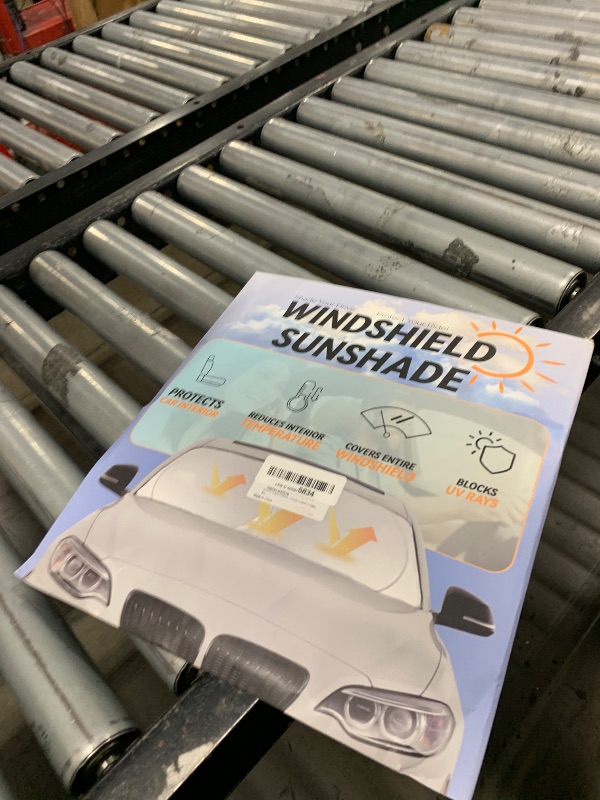 Photo 1 of INSAUTO Foldable Windshield Sun Shade for Ford F150 2021-2025, Heat & UV Protection Car Sunshade with Storage Bag, Keep Interior Cool & Easy Installation