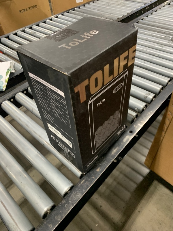 Photo 1 of ToLife Dehumidifiers for Home 95 OZ Water Tank, 1000 sq.ft Dehumidifier for Basement Bedroom Bathroom with Auto Shut Off 7 Colors LED Light,Grey