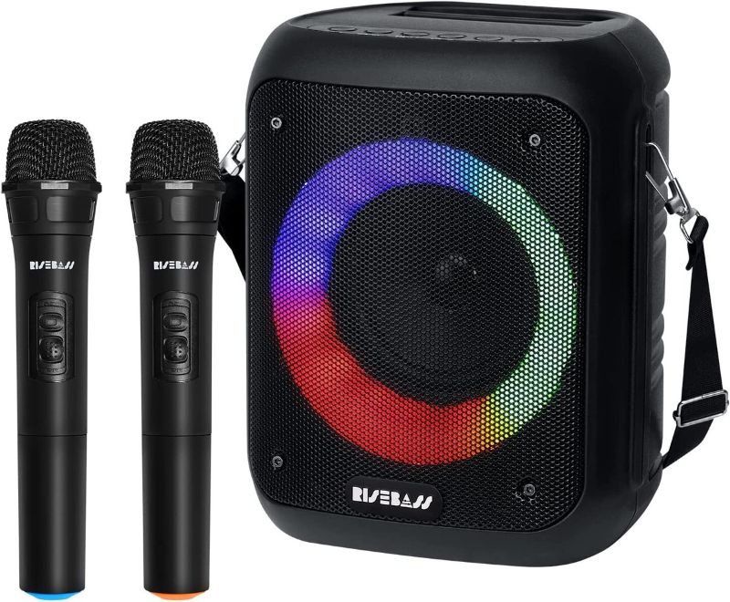 Photo 1 of Risebass Portable Karaoke Machine
