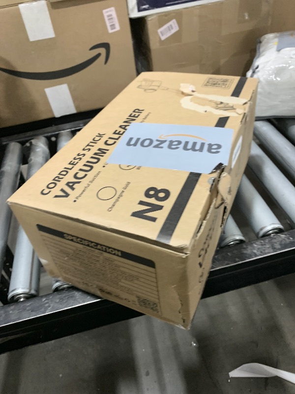 Photo 1 of UML0 N8 Cordless Vacuum Cleaner, Lightweight Stick Vacuum with Powerful Suction, 2200mAh Battery, 40 Mins Runtime, Self-Standing, Rechargeable Vacuum Cleaners for Home Hardwood Floor Carpet Pet Hair