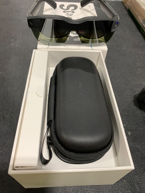 Photo 1 of [2025 New] RayNeo Air 3s XR Glasses - AR Glasses 201" 120Hz FHD HueView Eye-Care Video Display, Smart Gaming Glasses for iPhone 16,15/Android/Mac/Switch/PS5/SteamDeck