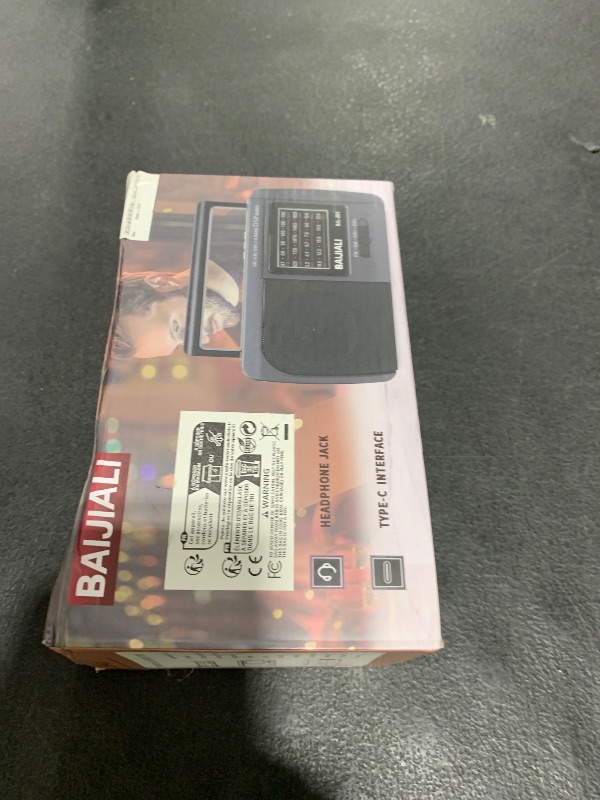 Photo 1 of Portable AM/FM/SW1/SW2 Shortwave Radio - Retro Transistor Design with 3W Speaker, Battery Operated for Home Use, Outdoor & Emergency Survival (BJL-201)