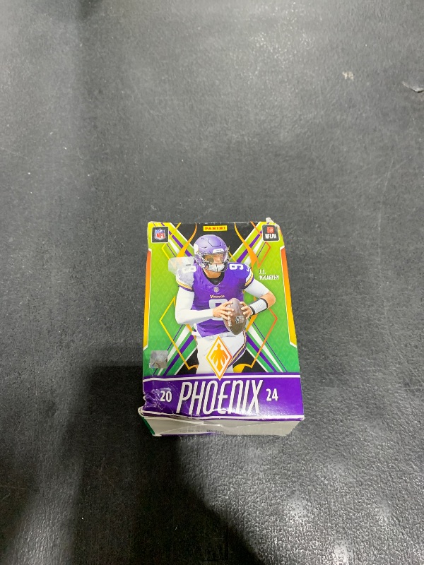 Photo 1 of 2024 Panini Phoenix Football 6-Pack Hobby Blaster Trading Card Box (Two Autographs Per Box)