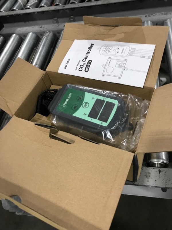 Photo 1 of Inkbird ICC-510 CO2 Controller CO2 Meter Dual Plug Carbon Dioxide Controller Fit with CO2 Regulator and Inline Exhaust Fan for Grow Tent, Grow Room, Greenhouse, Grower