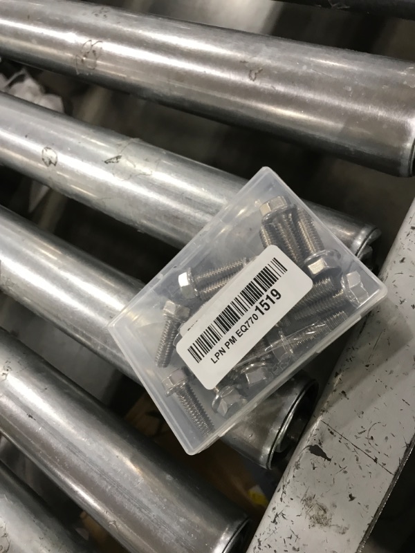 Photo 1 of 5/16-18 x 1" Flanged Hex Head Bolts Flange Hexagon Screws, Stainless Steel A2, DIN 6921, 15 PCS