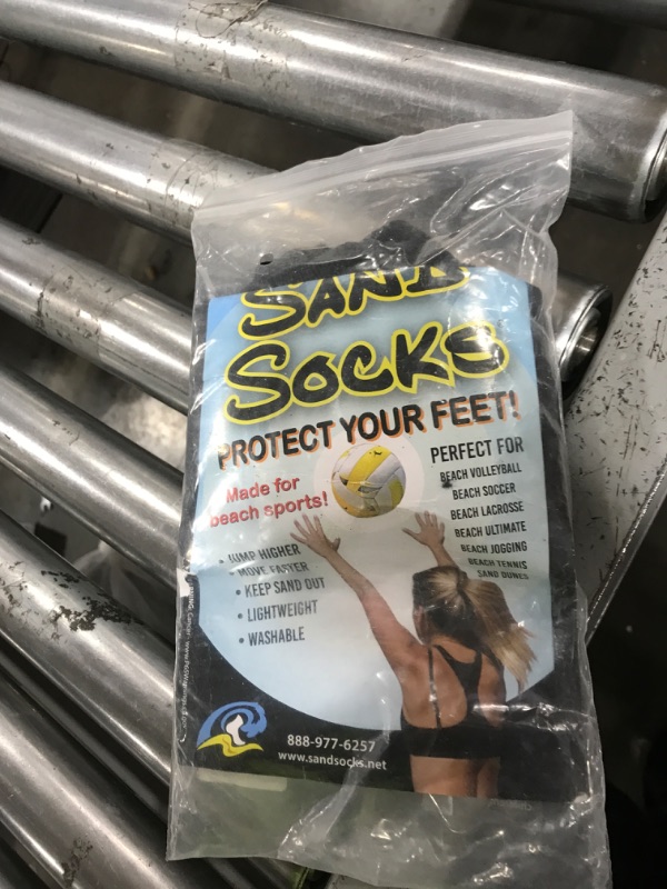 Photo 1 of Sand Socks Medium Black (MB-SS)