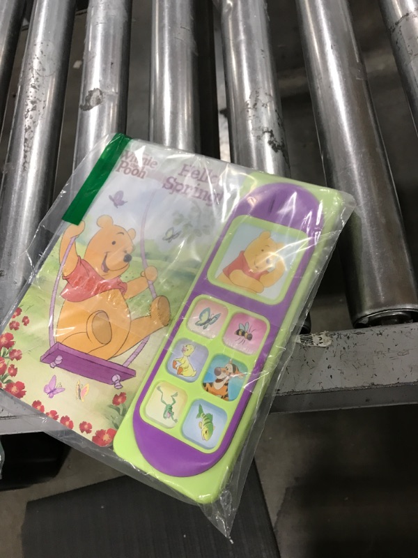 Photo 1 of Disney Winnie the Pooh - Hello, Spring! 7-Button Sound Book - PI Kids