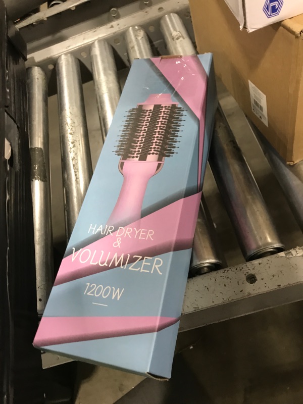 Photo 1 of Hair Dryer Brush Blow Dryer in One, Upgraded 4 in 1 Hair Dryer and Styler Volumizer with Negative Ion Anti-frizz Ceramic Titanium Barrel Hot Air Hair Straightener Brush