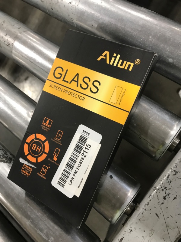 Photo 1 of Ailun 3 Pack Screen Protector for iPhone 16 Pro [6.3 inch] + 3 Pack Camera Lens Protector with Installation Frame,Case Friendly Tempered Glass Film,[9H Hardness] - HD