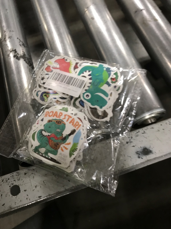 Photo 1 of 162pcs Dinosaur Stickers for Kids Boys, Cute Funny Waterproof Vinyl Stickers for Water Bottle, Scrapbook, Birthday Card, Tumbler, Reward, Party Favor, Dino Party Supplies