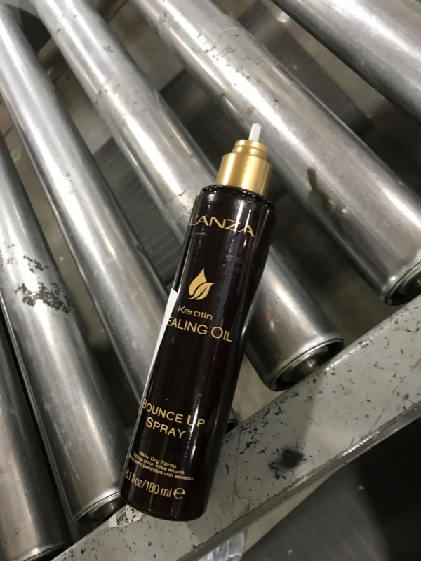 Photo 1 of L'ANZA Keratin Healing Oil Bounce Up Hair Spray, Boosts Volume and Shine, With a Weightless Formula, For an Extra Push of Plump, Body & Bounce (6.1 Fl Oz)