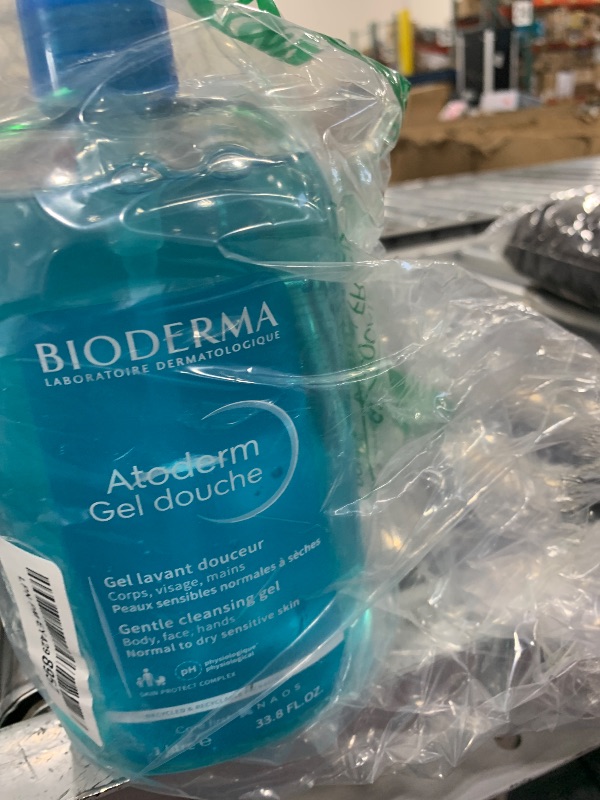 Photo 1 of Bioderma - Atoderm Hydrating Shower Gel Body Wash - Moisturizing Face and Body Cleanser for Normal to Dehydrated Sensitive Skin