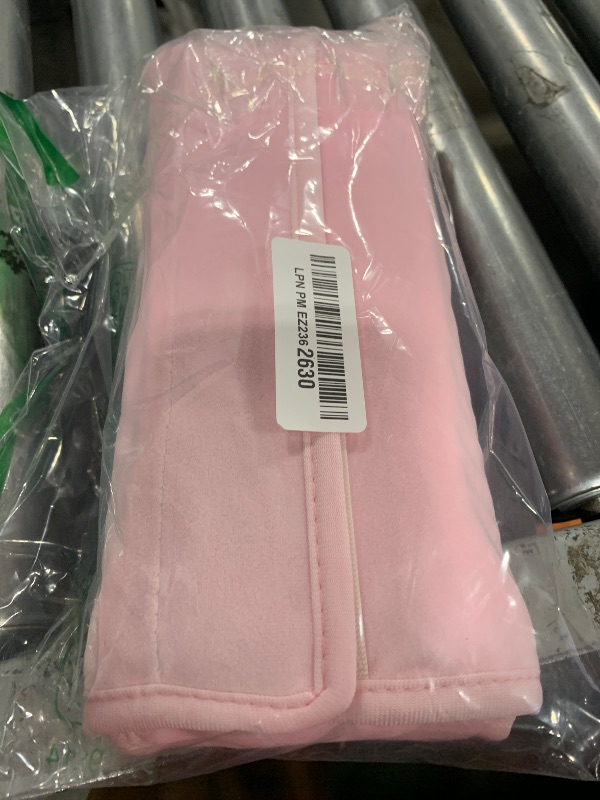 Photo 1 of COOLBEBE Seat Belt Pillow for Kids, Extra Soft Toddler Travel Pillow for Car Seat, Universal Carseat Strap Cushion Pads for Childs Baby People Adults, Pink