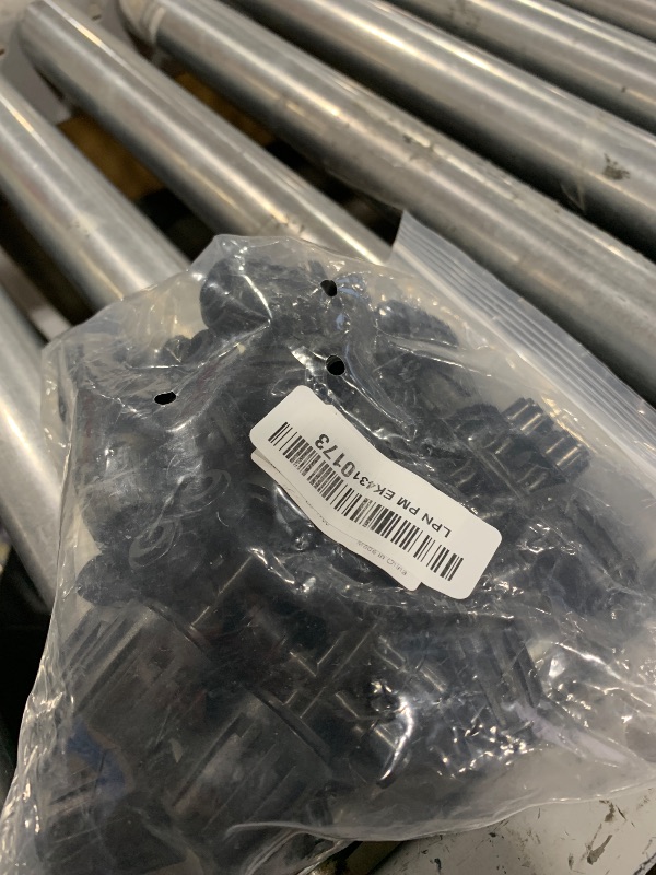 Photo 1 of Bonviee 10 Pack 1/2” to 1/4” Push-to-Connect Tee, Split 1/2” Tubing into Four 1/4” Lines, Quick Connect Drip Irrigation Fittings, Leak-Proof 6-Way Splitter for Garden, Lawn, Greenhouse