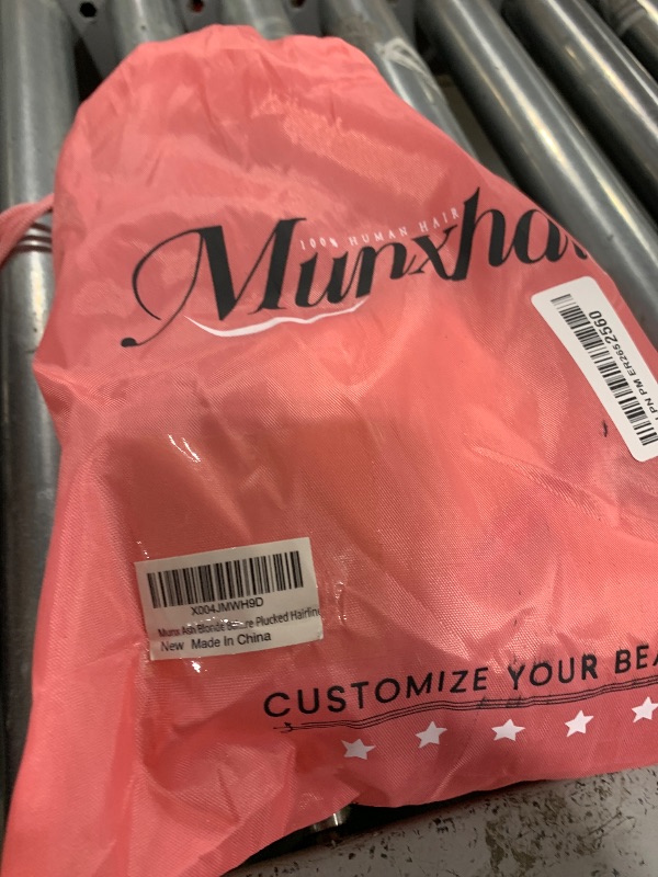 Photo 1 of Munx Ash Blonde Balayage Wig Human Hair Full Ends 13x6 HD Lace Front Wigs Human Hair 180% Density Brown Mix Blonde Highlighted Ombre Lace Front Wig for Women 22 Inch Pre Plucked Hairline