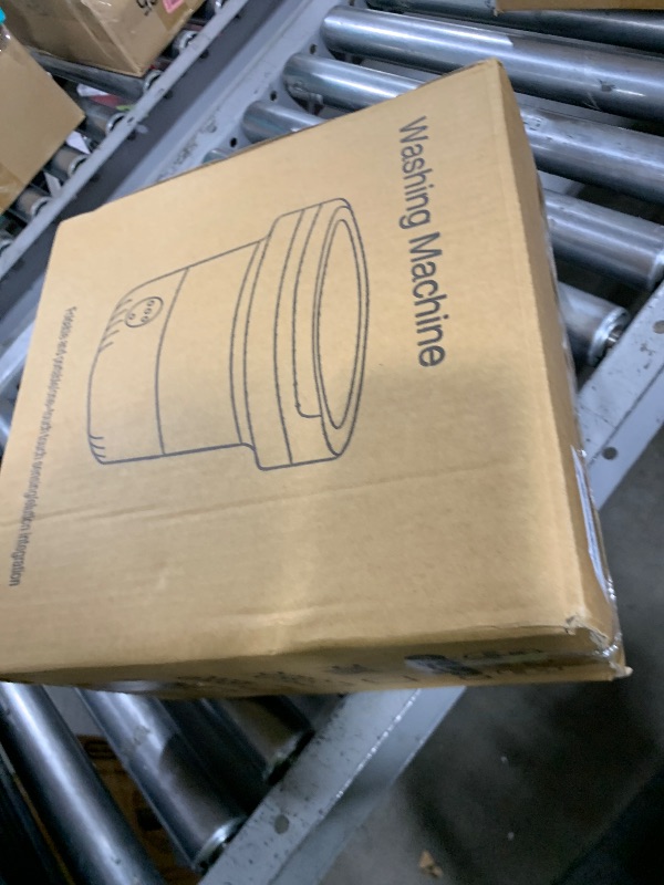 Photo 1 of Portable Washing Machine, 16L Upgraded with Spin Basket Laundry Machine, 3 Cleaning Modes Suitable for Small Clothes, Foldable Design Ideal for Hotel, Home, Apartment and Campain