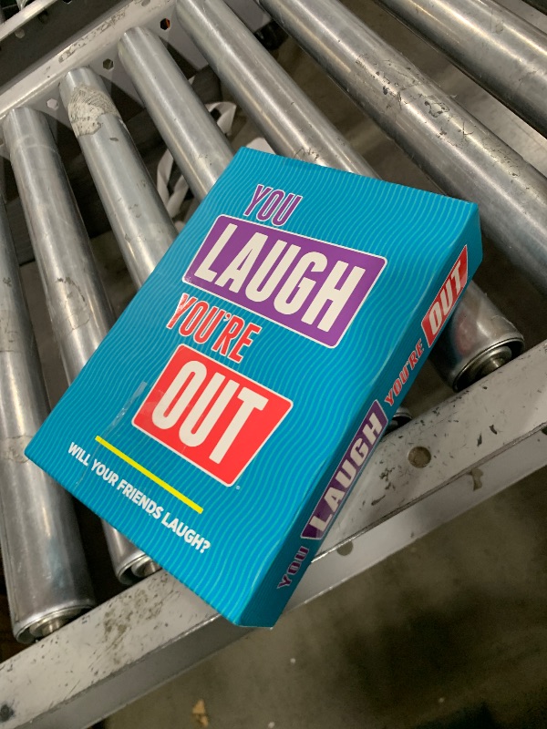 Photo 1 of You Laugh You're Out A Party Game with Hilarious Charades Family Card Games for Adults & Kids, 125 Prompt Cards Fun Card Games for Family Game Nights, Gatherings, & Parties Ages 14+