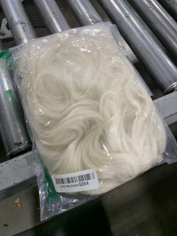 Photo 1 of Linfairy Short Blonde Wig for Women fits 50s 80s Costume