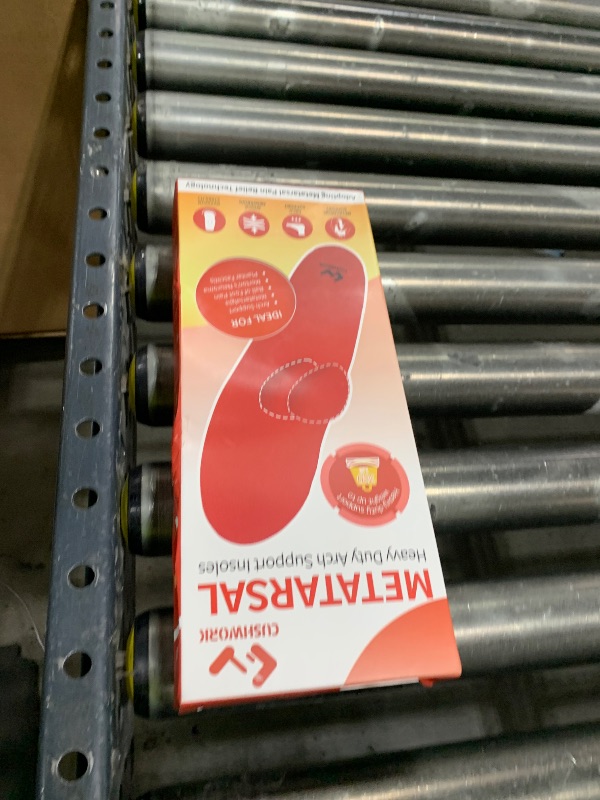 Photo 1 of Cushwork Metatarsalgia Insoles for Ball of Foot Pain,Morton's Neuroma,Heavy Duty Arch Supports Insoles,Orthotic Insoles,Men Women Shoe Insert for Metatarsal,Foot Pain Relief-A
