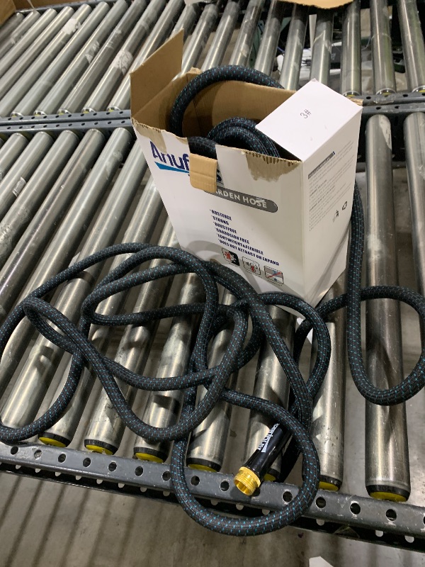 Photo 1 of Garden Hose 50FT, Lightweight 3-Layer PVC Flexible Water Hose, No Kink, Leak-Resistant