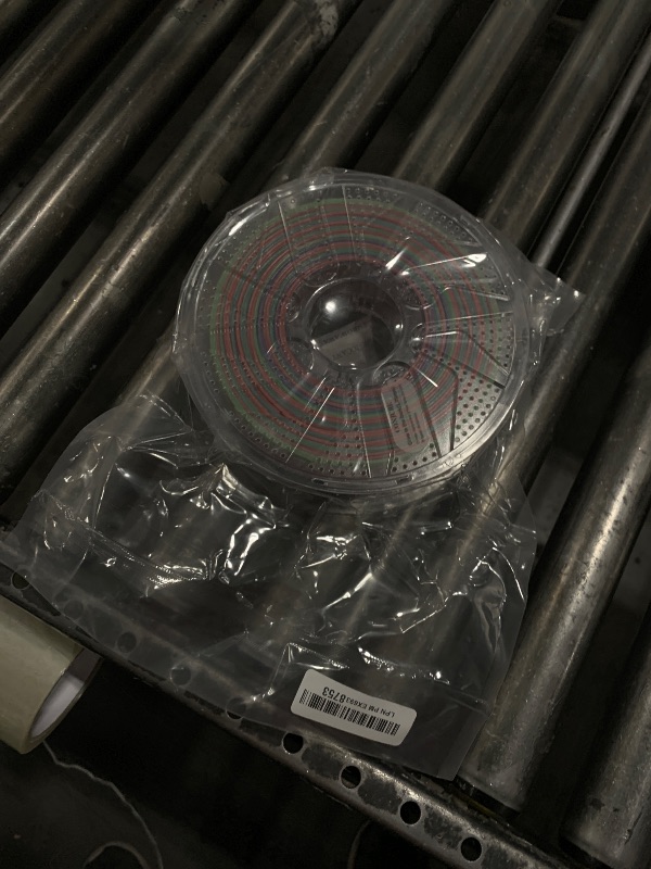 Photo 1 of Conjure Glow in The Dark PLA 3D Printer Filament, Change Rainbow to Glow Rainbow Multicolor PLA Filament 1.75mm 1KG/2.2LB Filament Works for Most 3D Printer