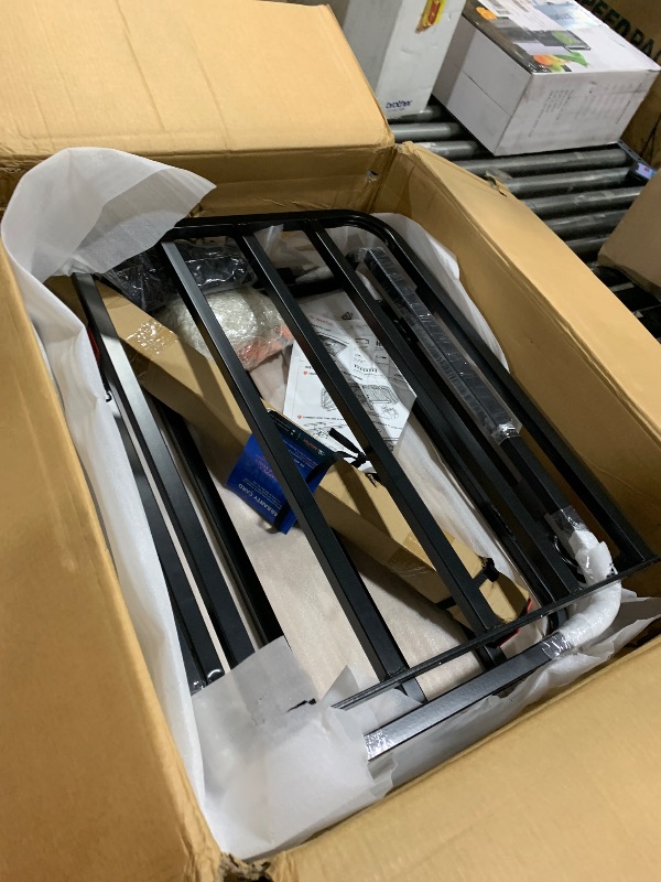 Photo 1 of MeeFar Folding Hitch Mount Cargo Carrier Basket 60" X 20" X 6"+Waterproof Cargo Bag 16 Cubic Feet(58" 19" 24"),Hauling Weight Capacity of 500 Lbs and A Folding Arm.with Hitch Stabilizer,Net and Straps