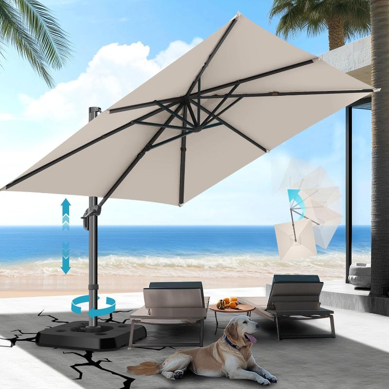 Photo 1 of hotime 10 x 10 aluminum and steel umbrella double window